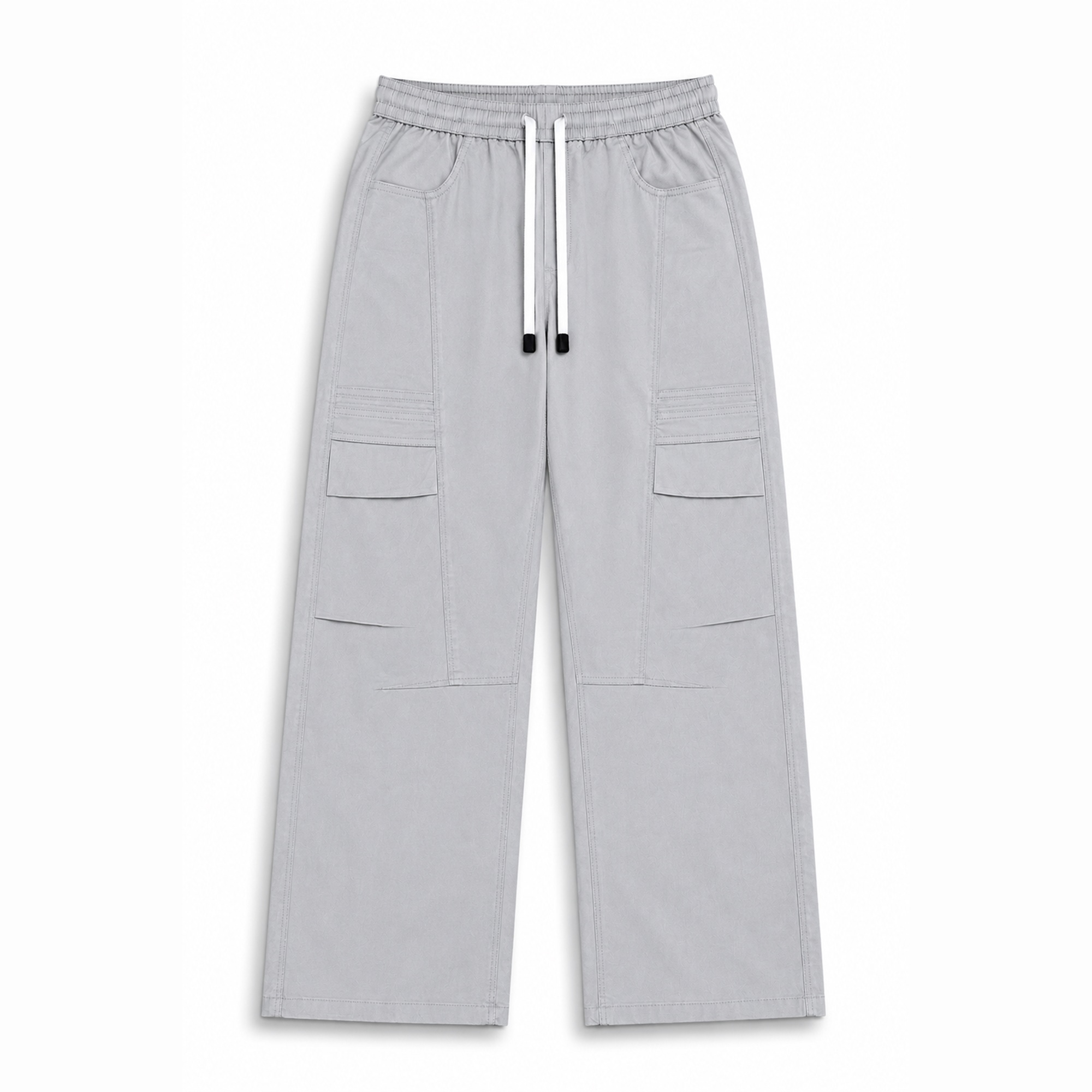Baggy Fit Textured Trousers - Image 10