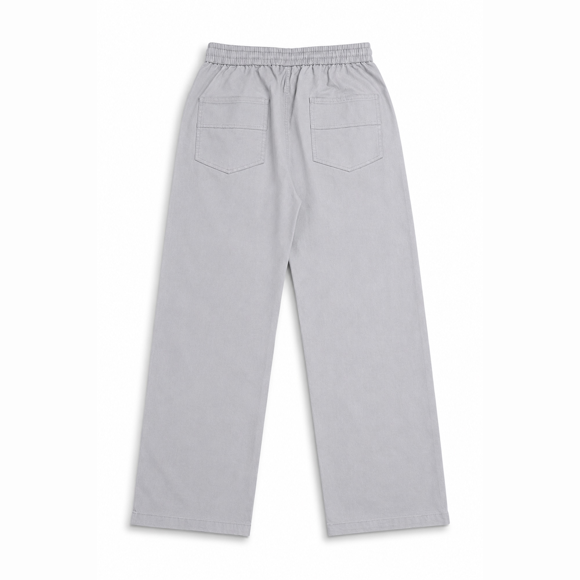 Baggy Fit Textured Trousers - Image 9