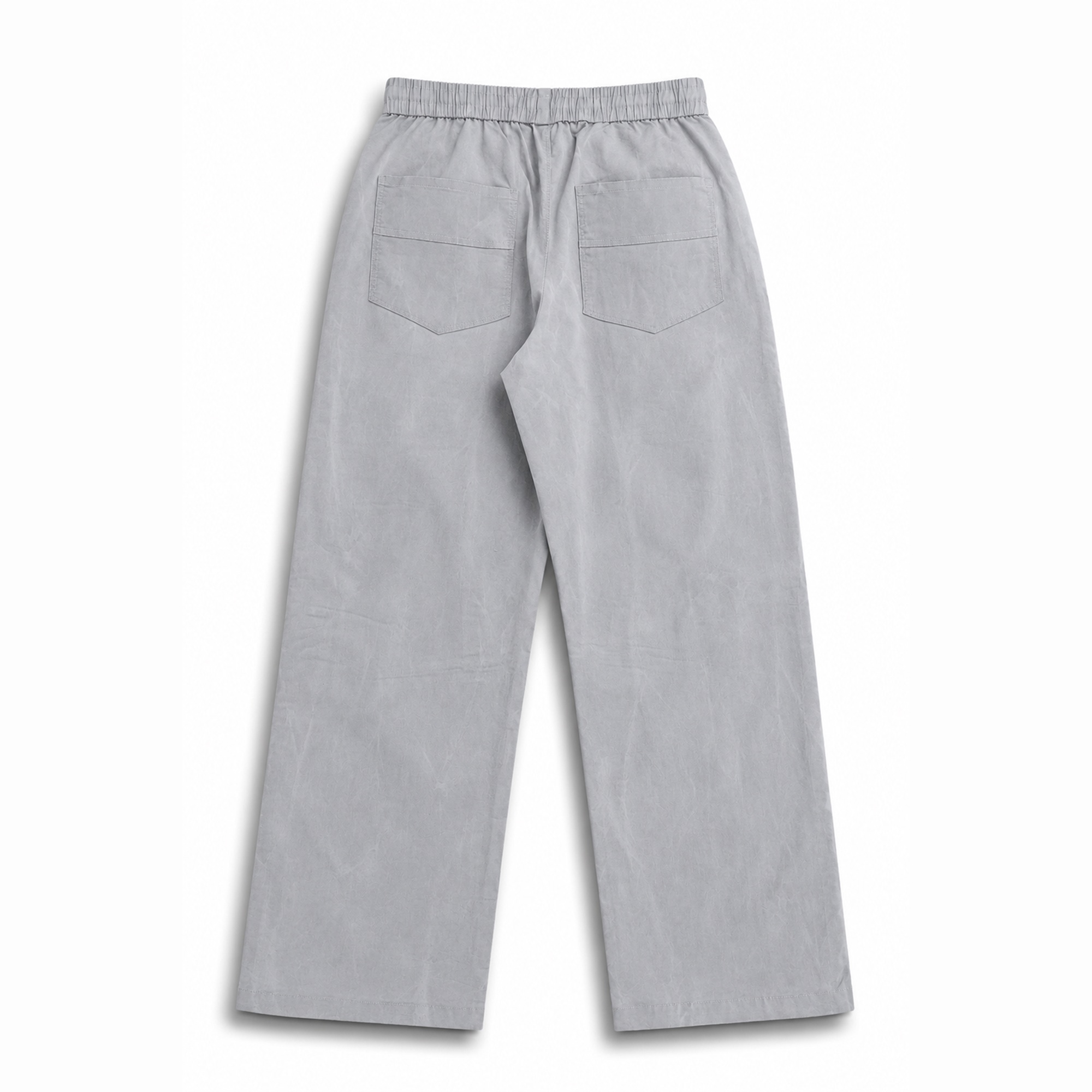 Baggy Fit Textured Trousers - Image 2