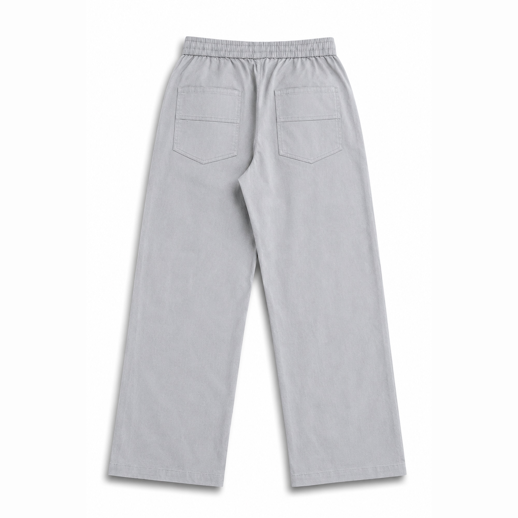 Baggy Fit Textured Trousers - Image 5
