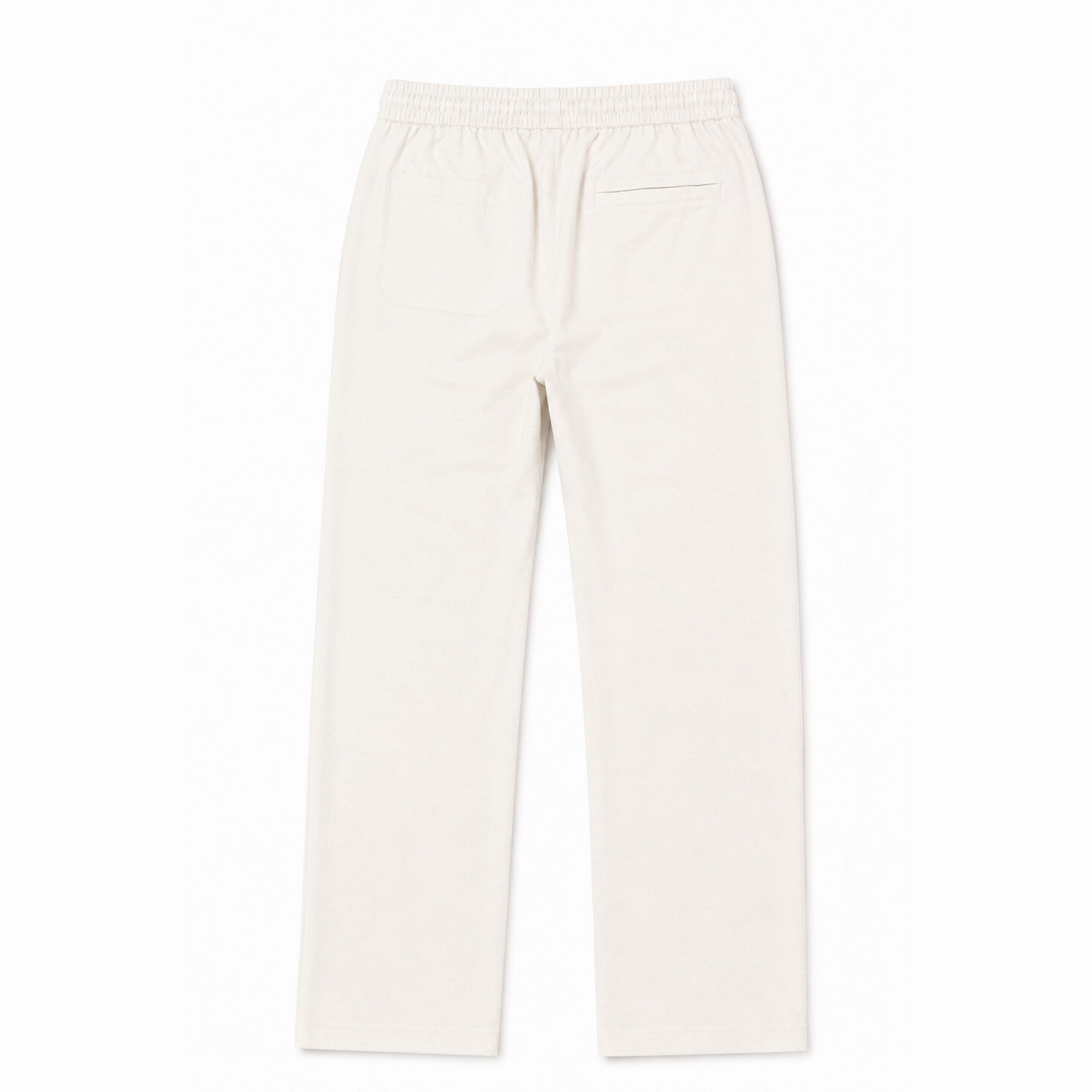 Relaxed Fit Linen Blend Trousers - Image 5