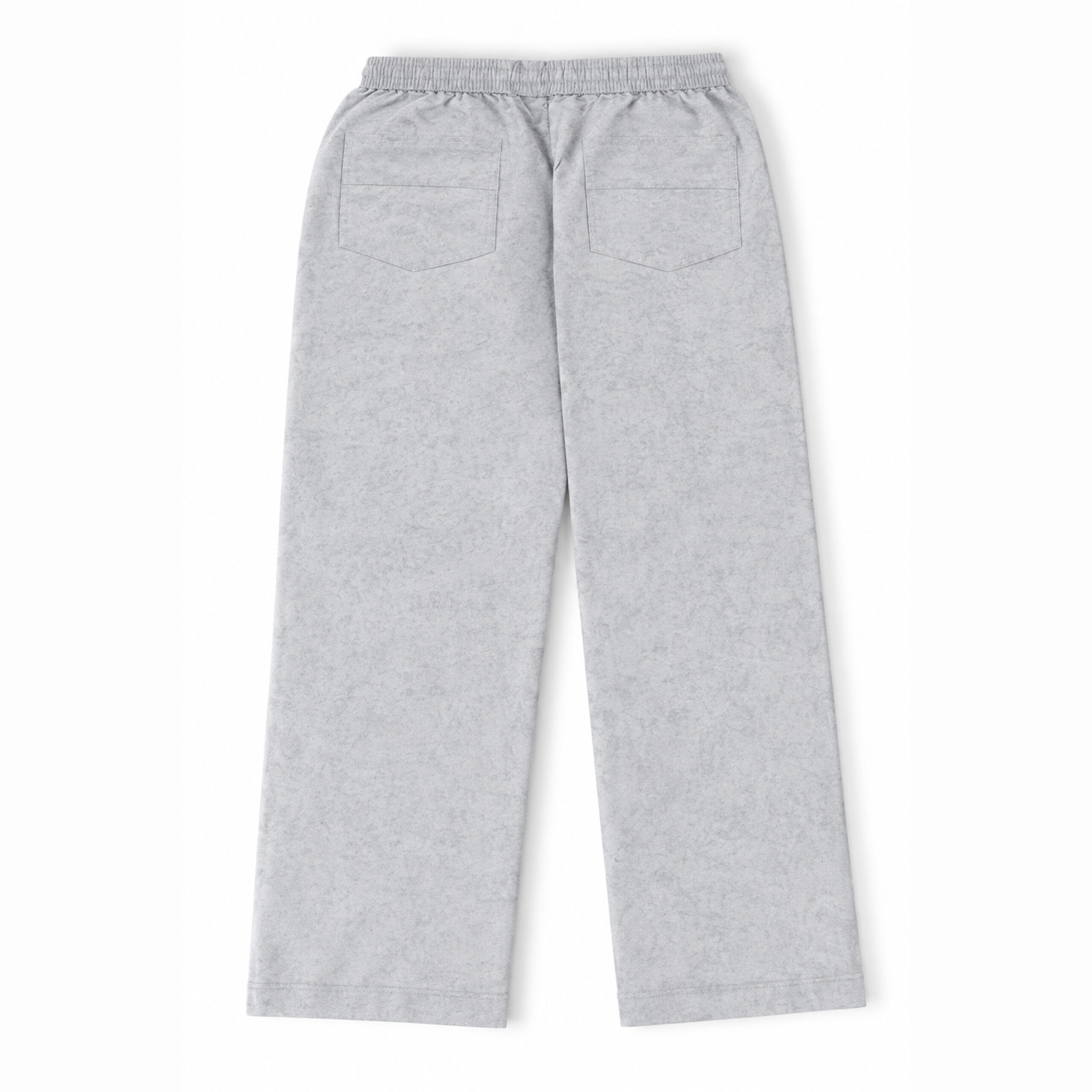Baggy Fit Textured Cotton Trousers - Image 7