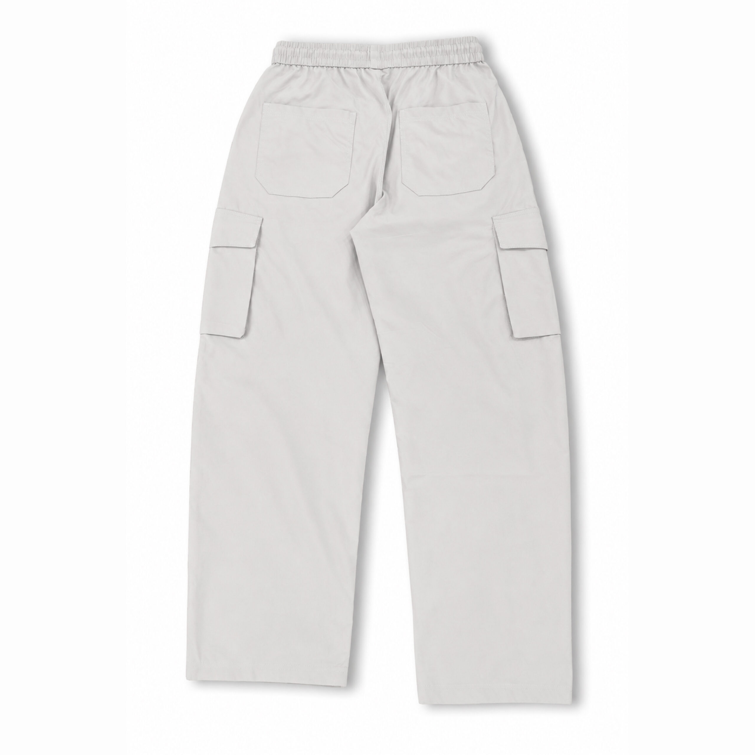 Baggy Fit Cargo Nylon Trousers - Image 2