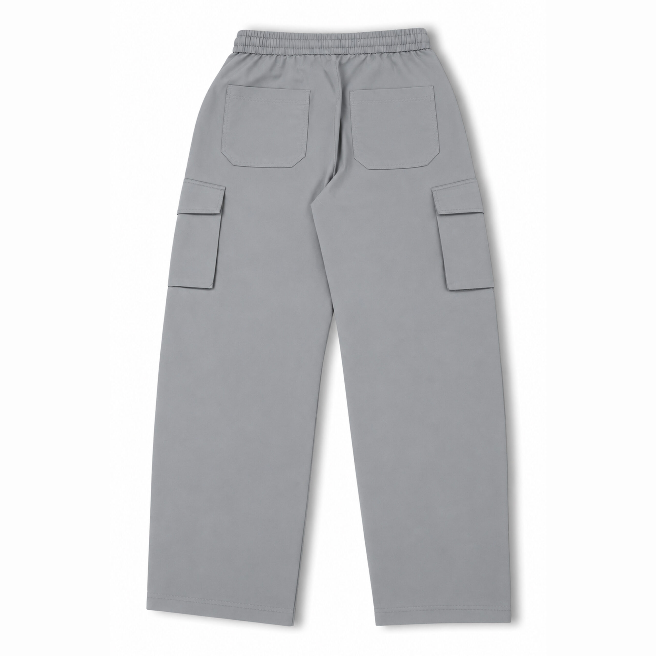 Baggy Fit Cargo Nylon Trousers - Image 5