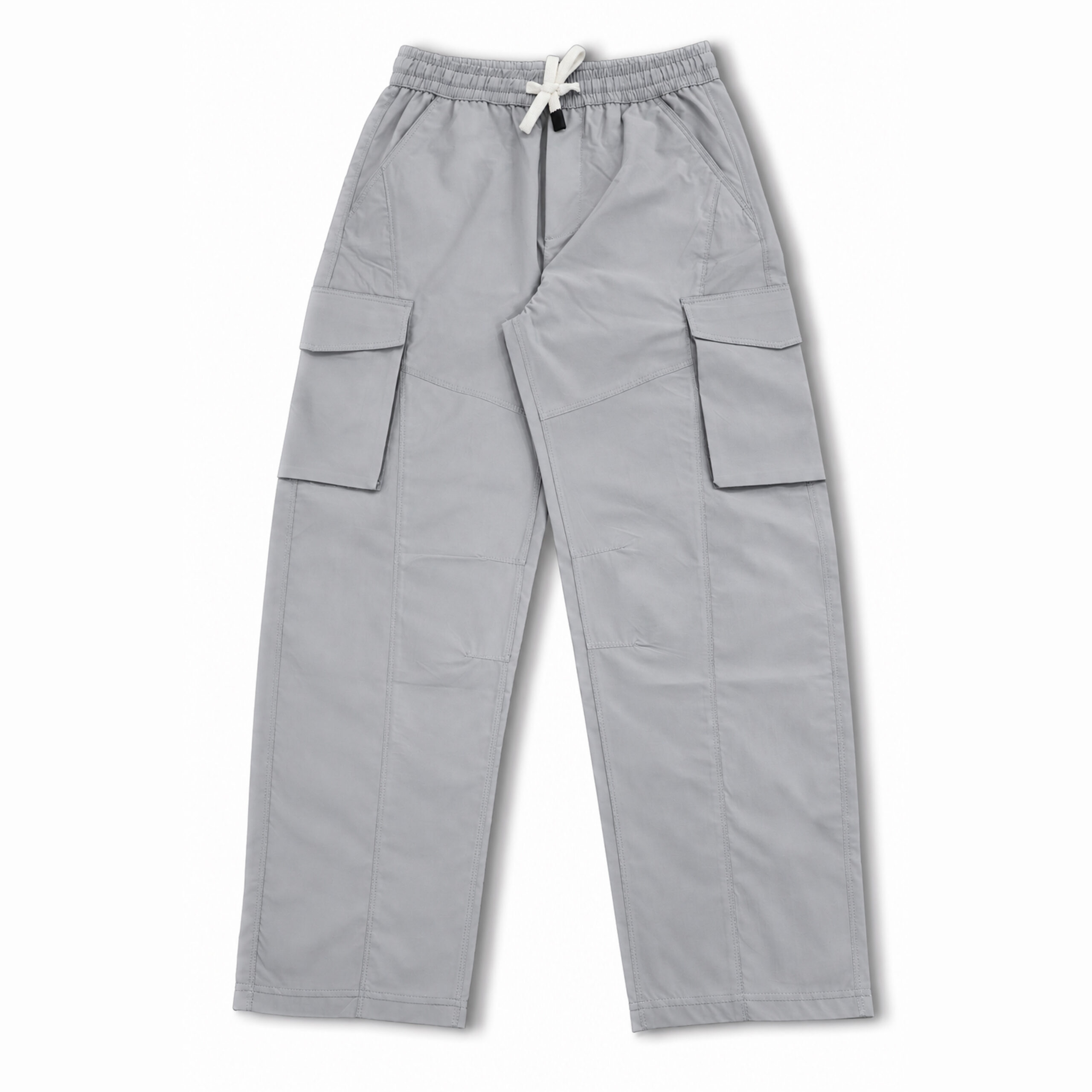 Baggy Fit Cargo Nylon Trousers - Image 9