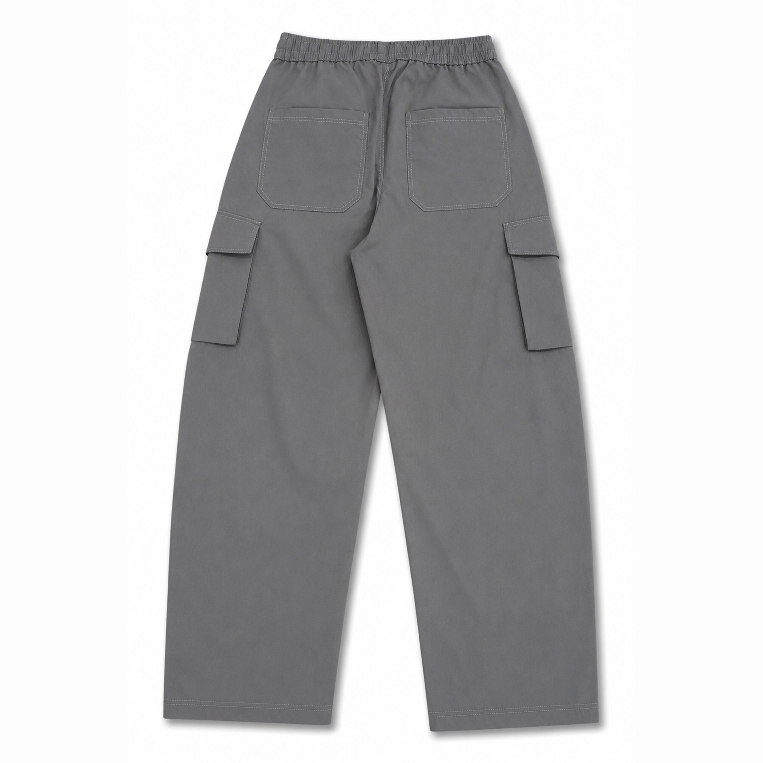 Baggy Fit Cargo Nylon Trousers - Image 11