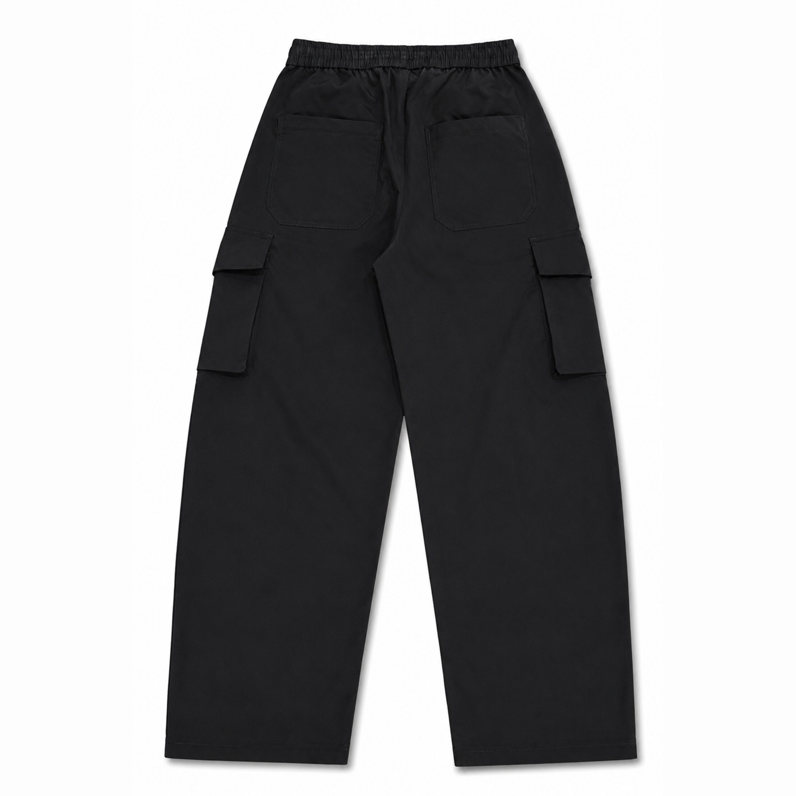 Baggy Fit Cargo Nylon Trousers - Image 17