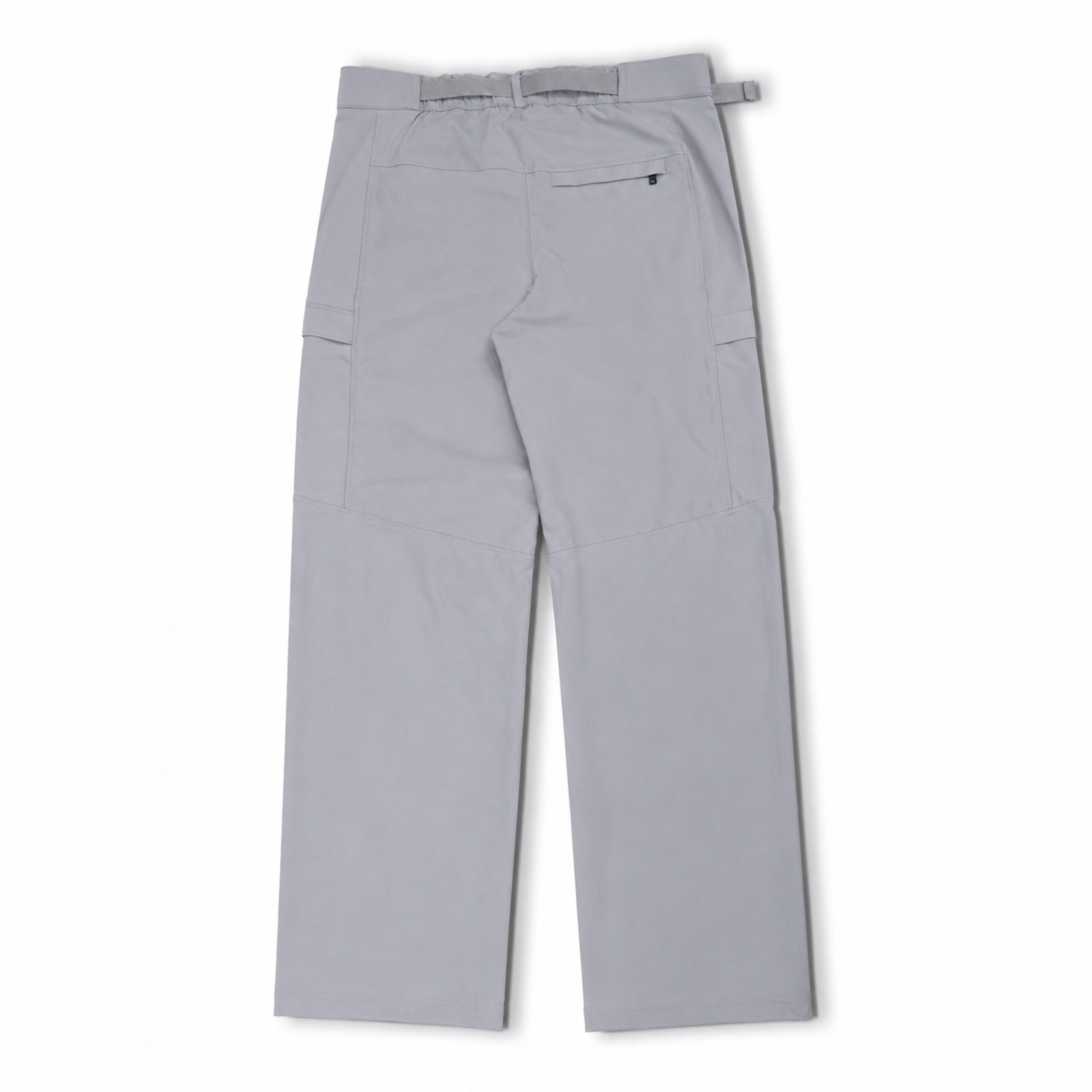 Straight Fit Smart Nylon Trousers - Image 3