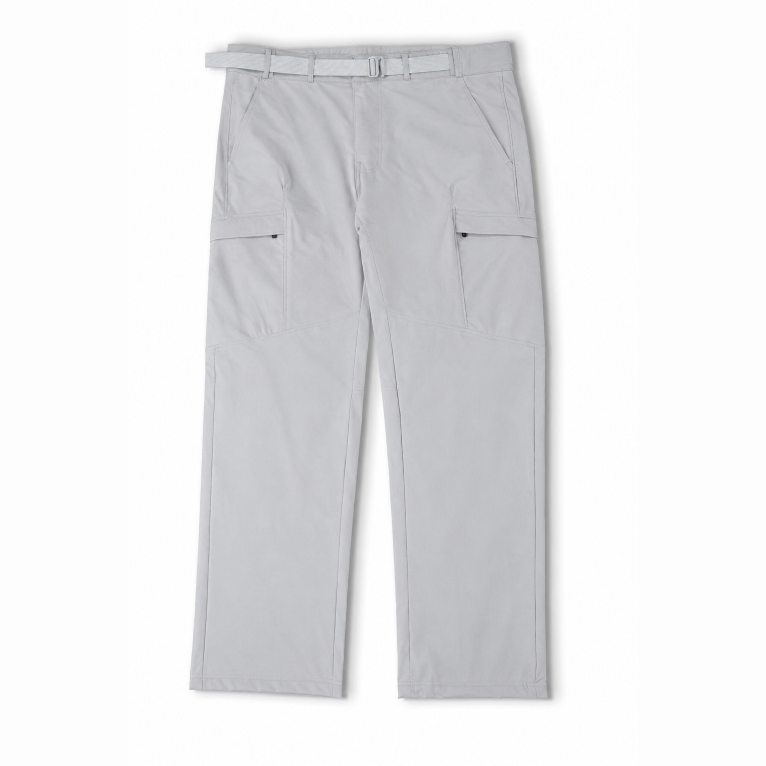 Straight Fit Smart Nylon Trousers - Image 7
