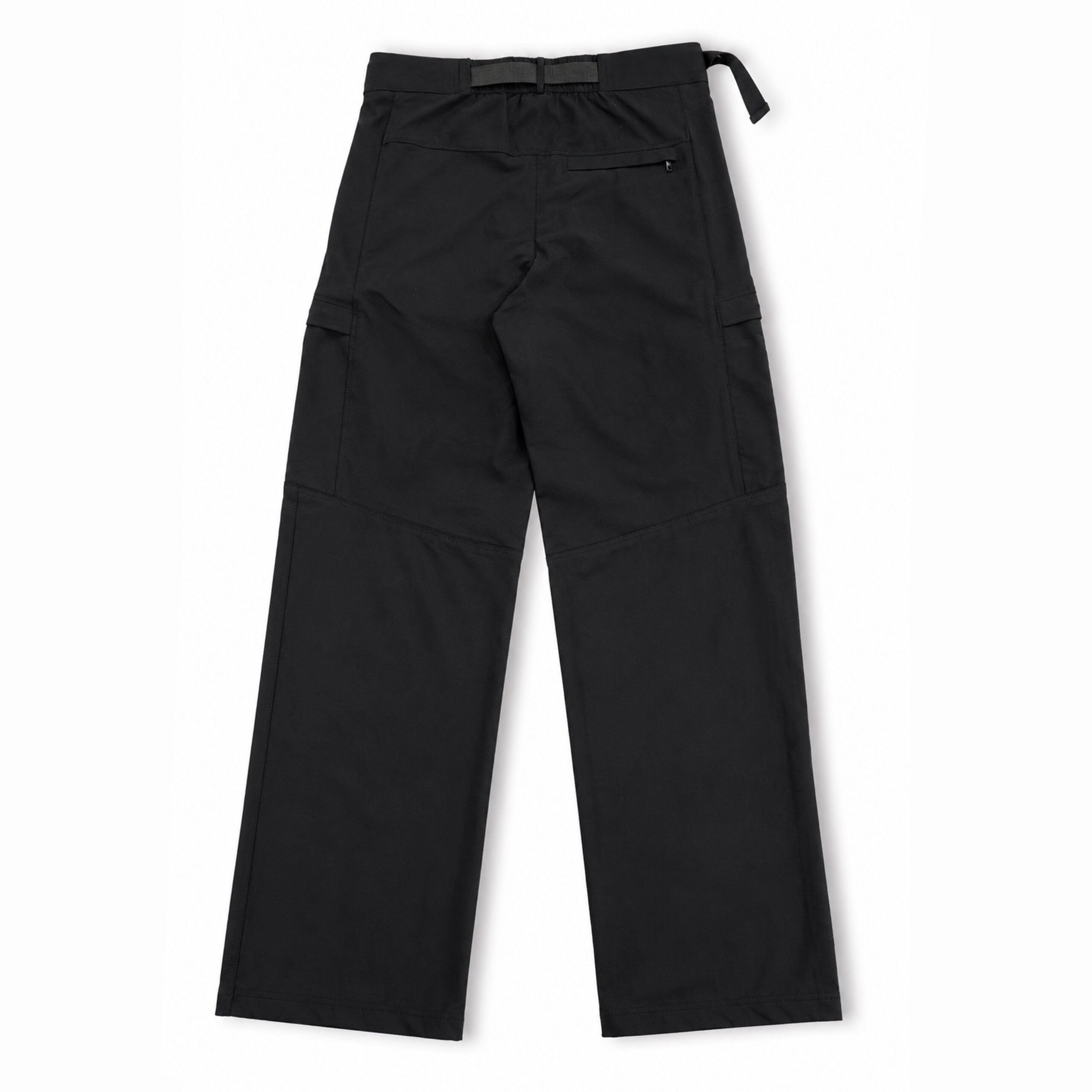 Straight Fit Smart Nylon Trousers - Image 14