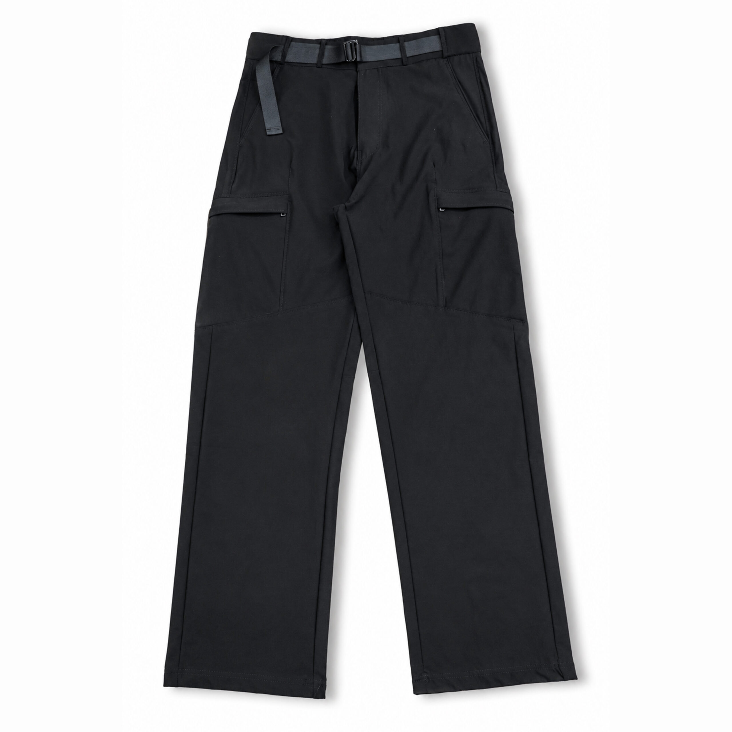 Straight Fit Smart Nylon Trousers - Image 15