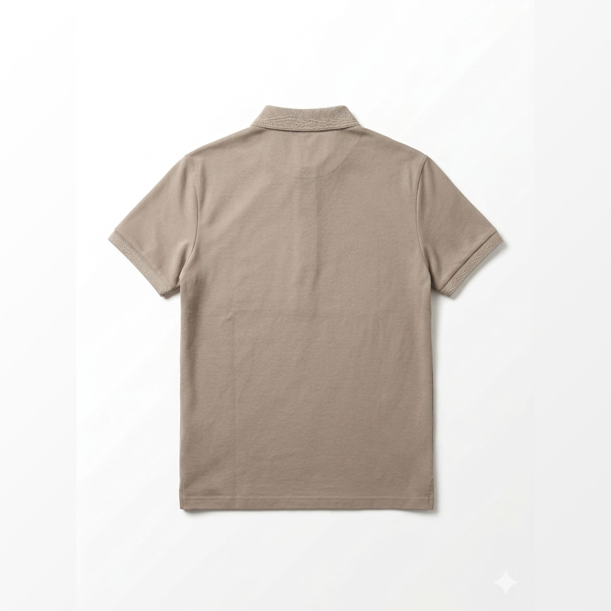 MUTED BROWN CLASSIC FIT POLO - Image 3